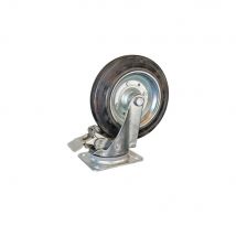 Topkwaliteit zwenkwiel met rem voor afvalcontainers