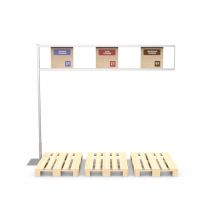 Aanbouw voor palletframe